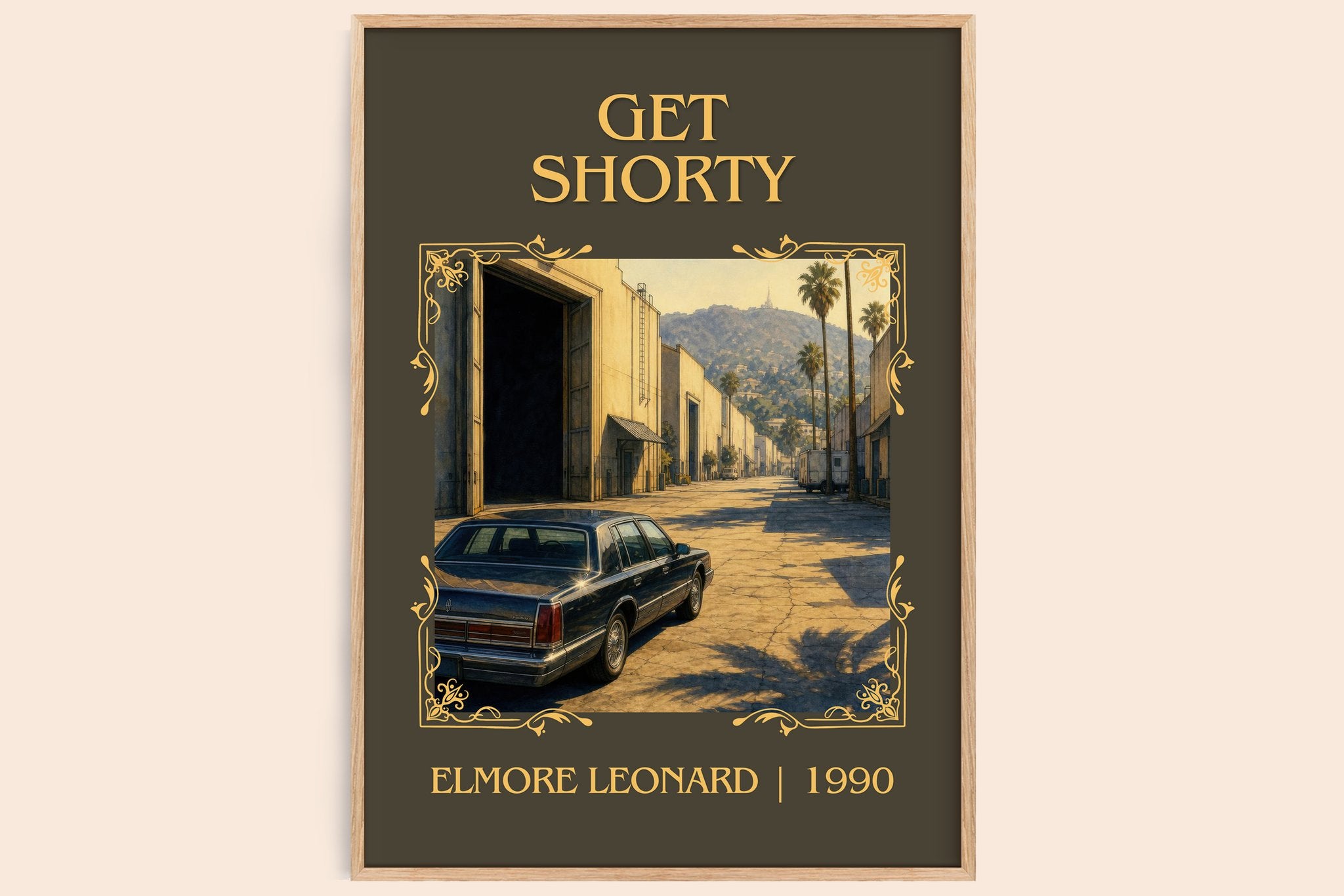 Get Shorty Classic Book Art Print by Elmore Leonard