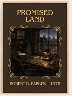 Promised Land Classic Book Art Print by Robert B. Parker – book poster