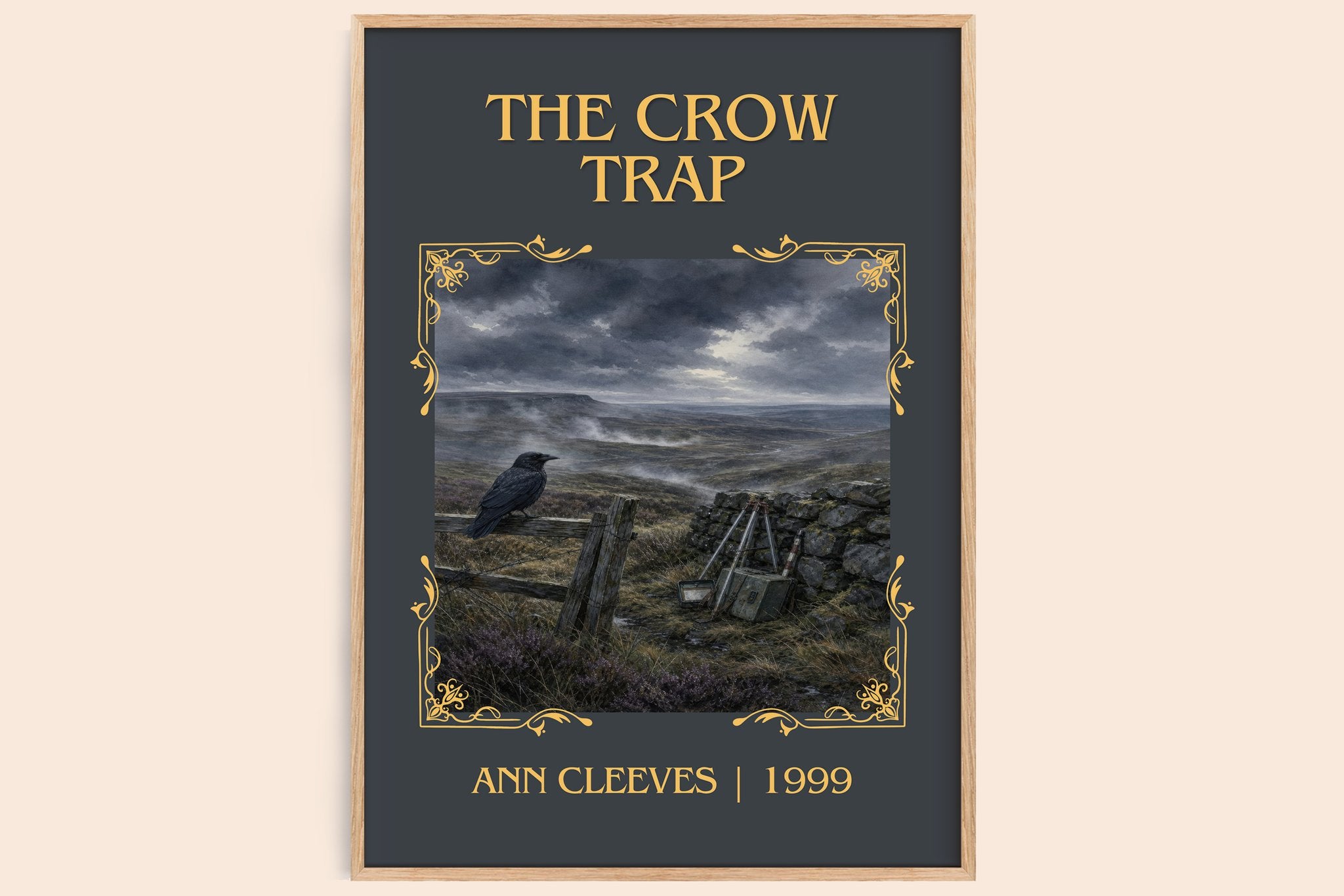 The Crow Trap Classic Book Art Print by Ann Cleeves