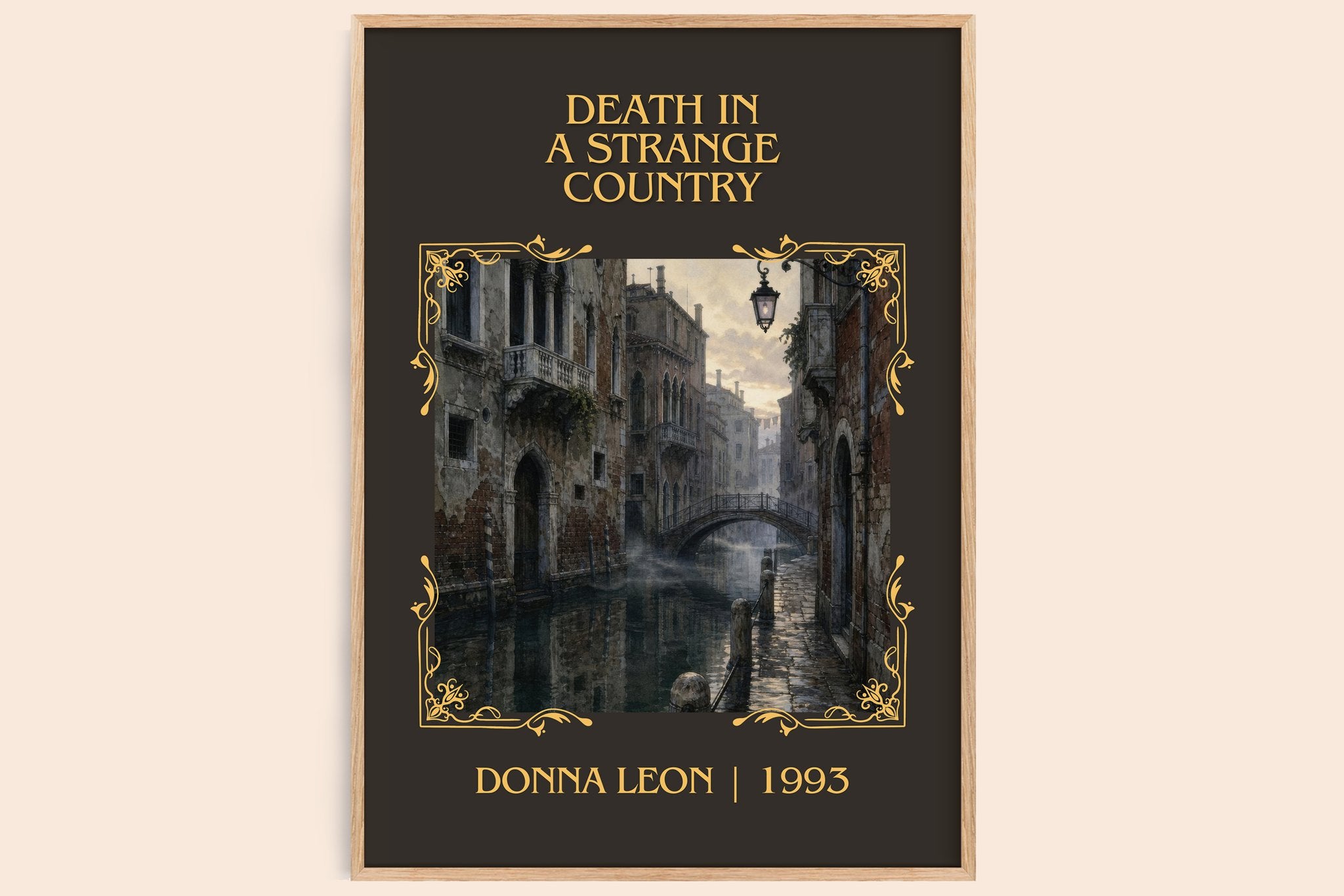 Death in a Strange Country Classic Book Art Print by Donna Leon