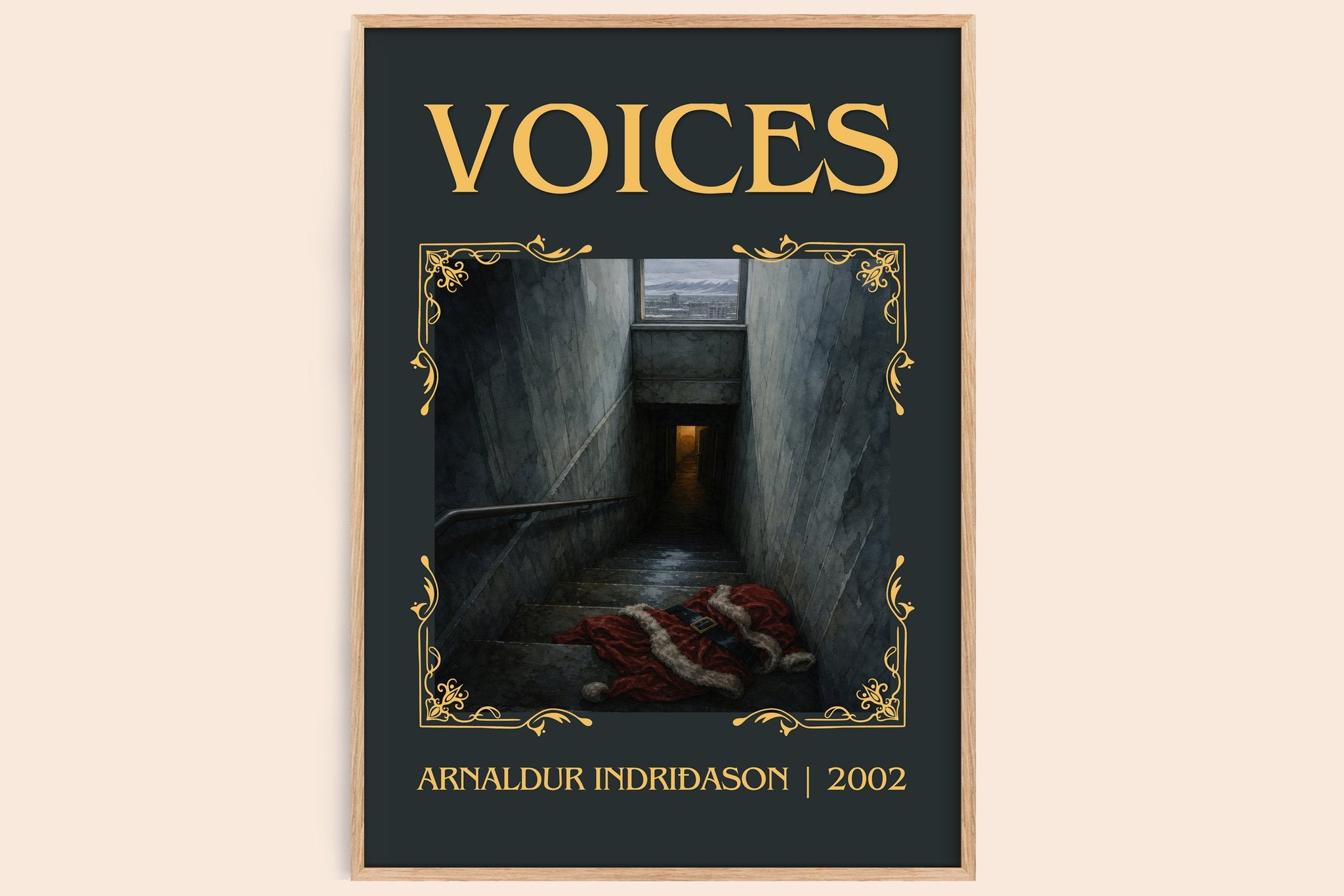 Voices Classic Book Art Print by Arnaldur Indriðason