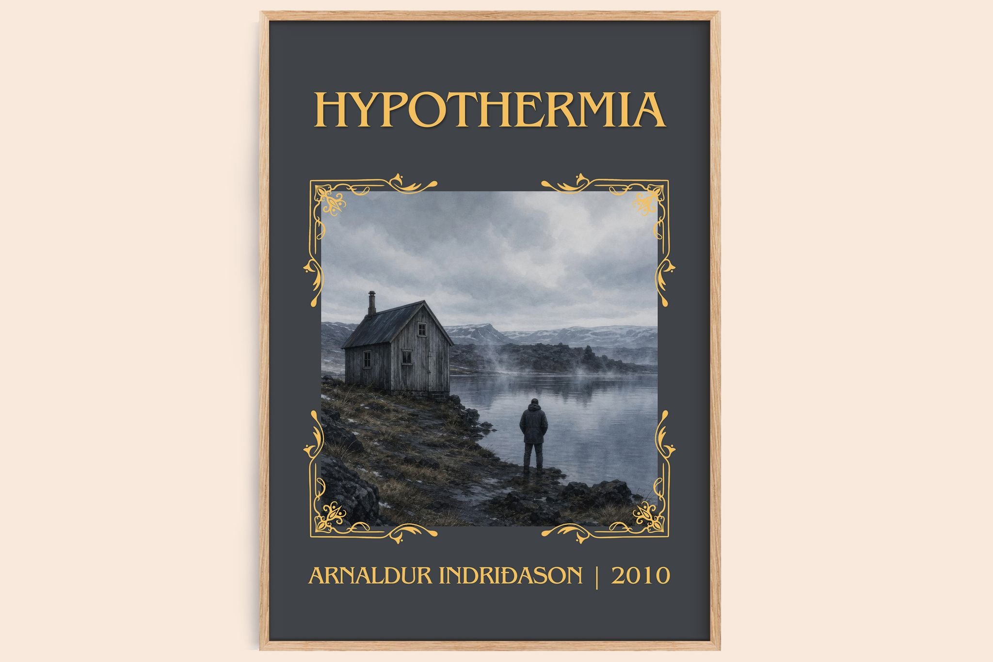 Hypothermia Classic Book Art Print by Arnaldur Indriðason