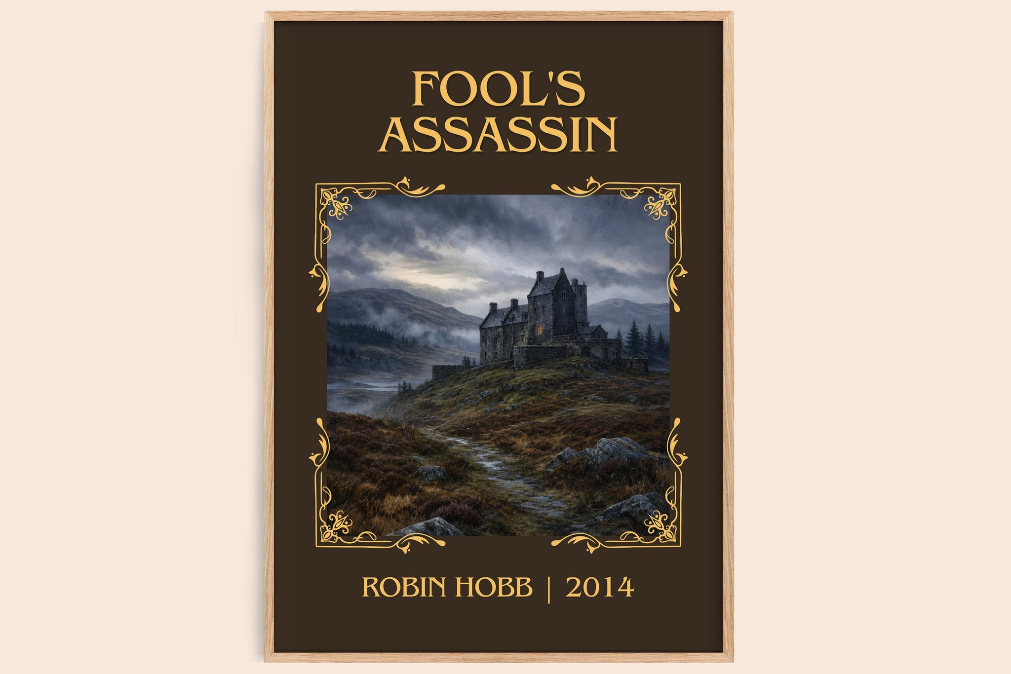 Fool's Assassin Classic Book Art Print by Robin Hobb