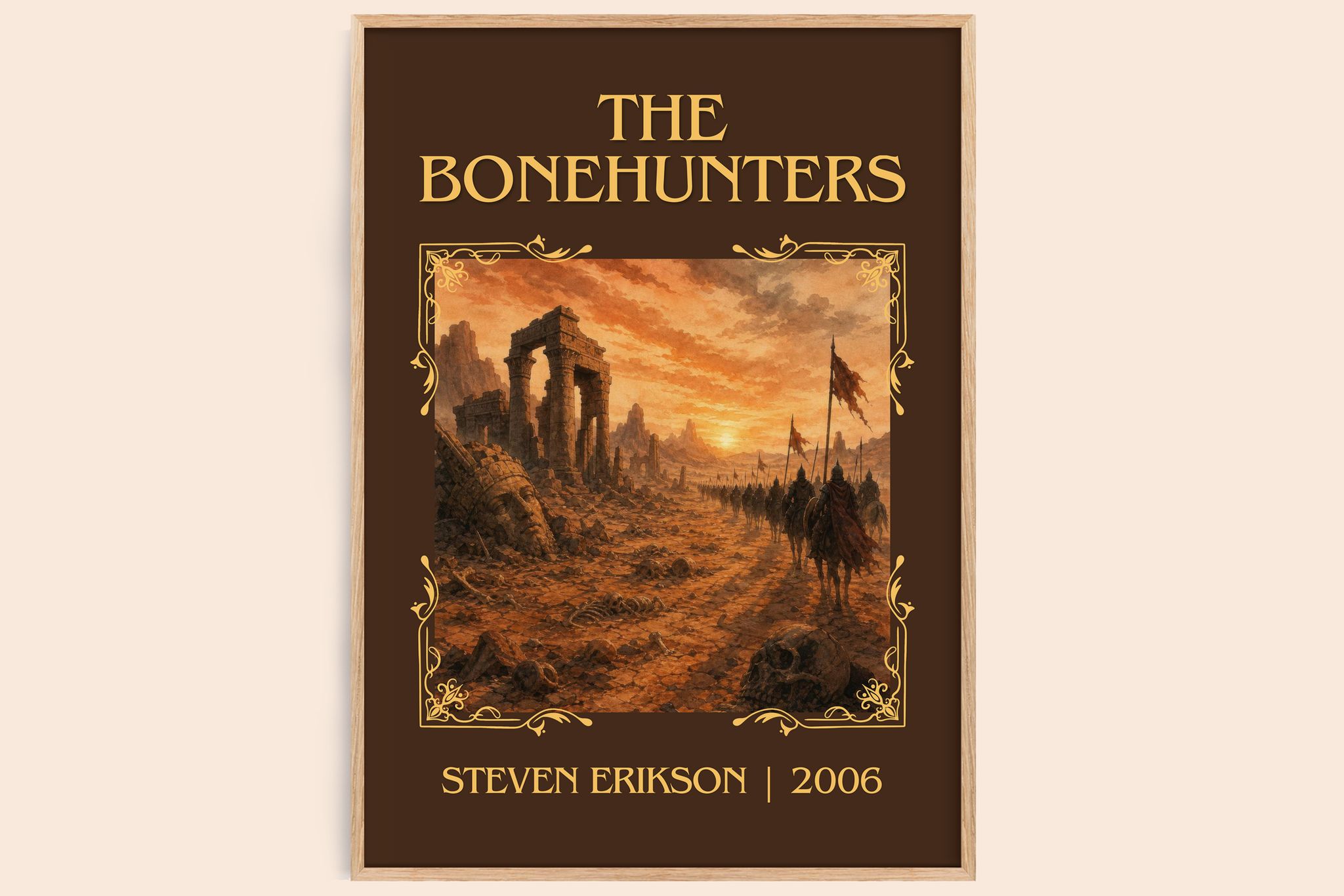 The Bonehunters Classic Book Art Print by Steven Erikson