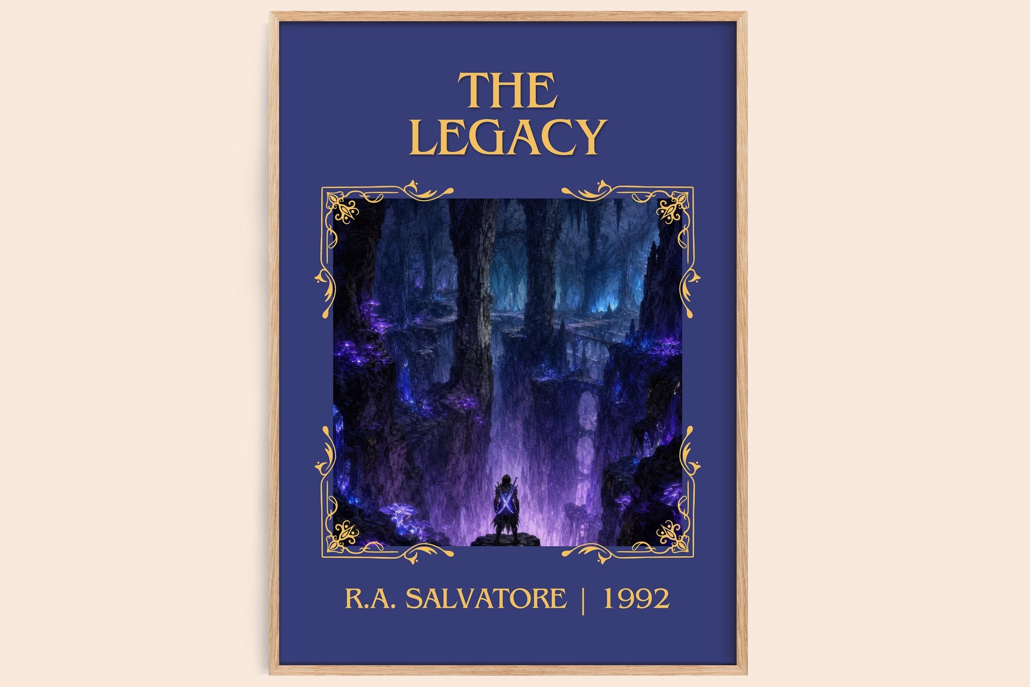 The Legacy Classic Book Art Print by R.A. Salvatore