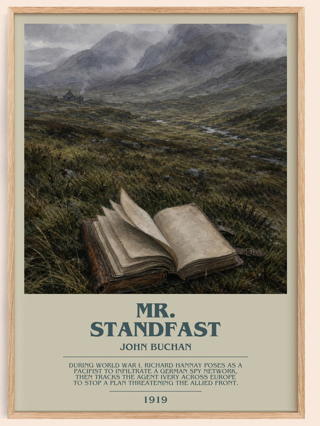 Mr. Standfast Bookish Wall Art by John Buchan