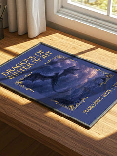Dragons of Winter Night Classic Book Art Print by Margaret Weis – image 4