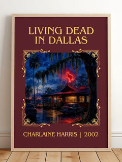 Living Dead in Dallas Classic Book Art Print by Charlaine Harris – image 2
