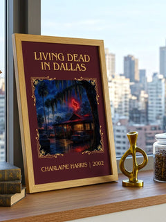 Living Dead in Dallas Classic Book Art Print by Charlaine Harris – image 3