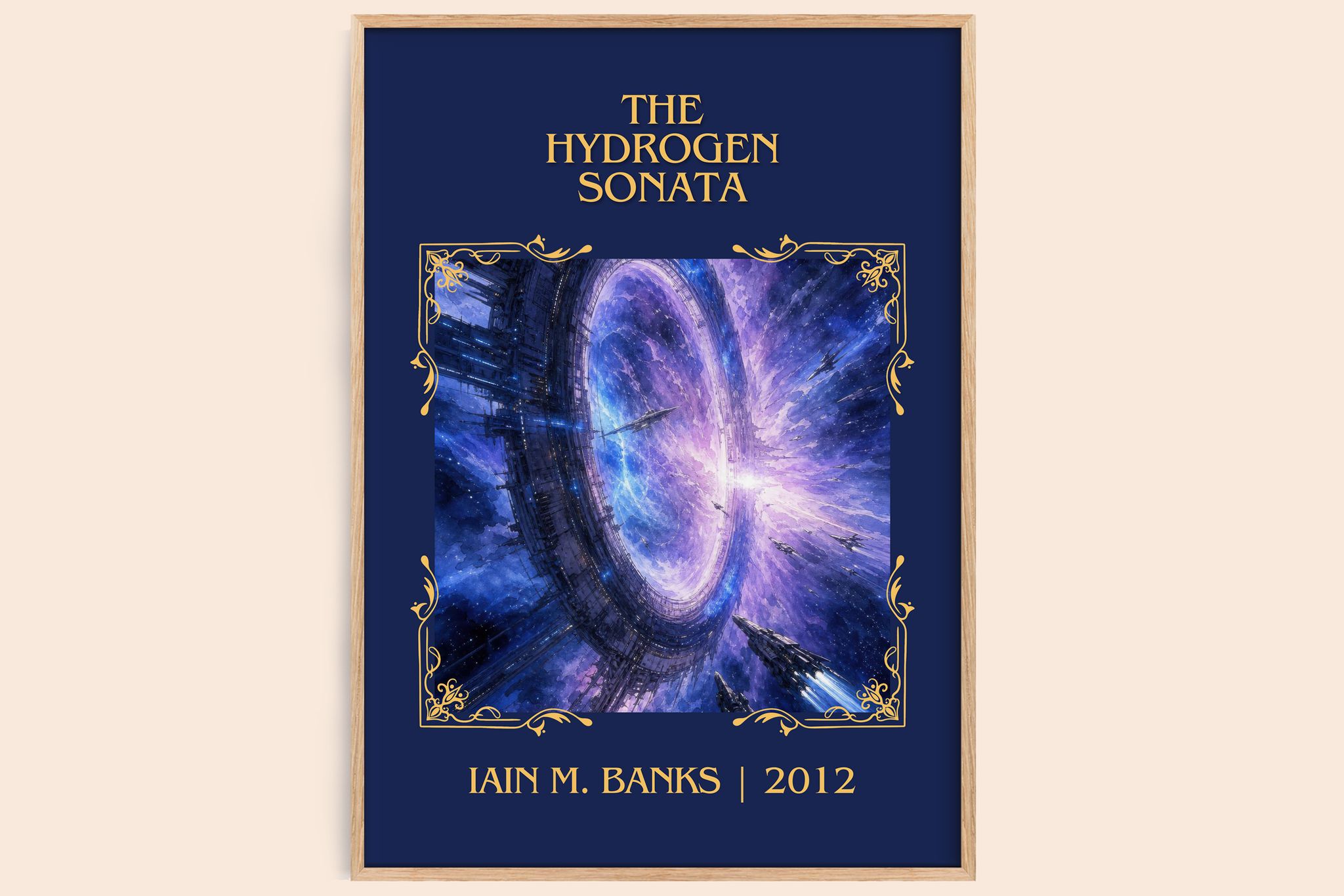 The Hydrogen Sonata Classic Book Art Print by Iain M. Banks