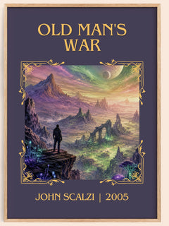 Old Man's War Classic Book Art Print by John Scalzi – image 1