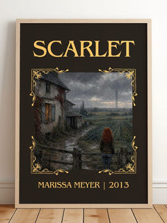 Scarlet Classic Book Art Print by Marissa Meyer – image 2