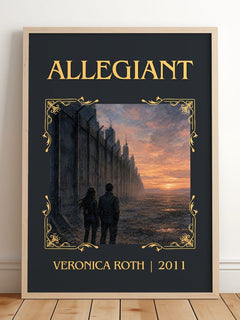 Allegiant Classic Book Art Print by Veronica Roth – image 2