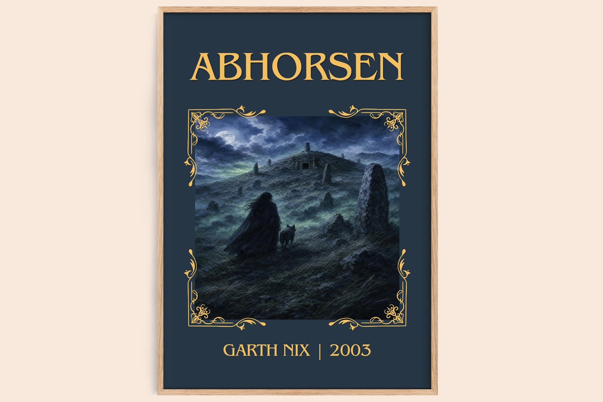 Abhorsen Classic Book Art Print by Garth Nix