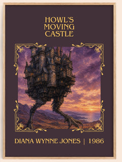 Howl's Moving Castle Classic Book Art Print by Diana Wynne Jones – image 1