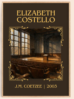 Elizabeth Costello Classic Book Art Print by J.M. Coetzee – book poster