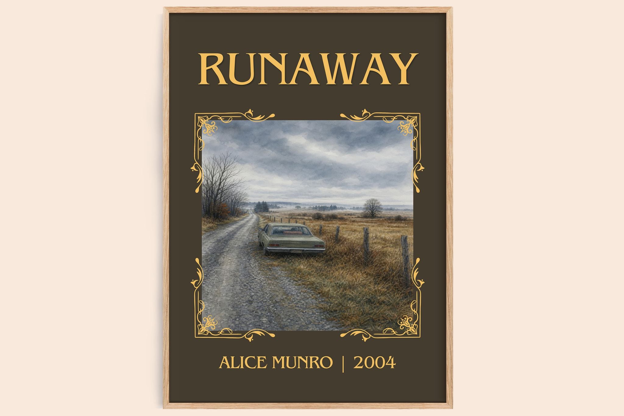 Runaway Classic Book Art Print by Alice Munro