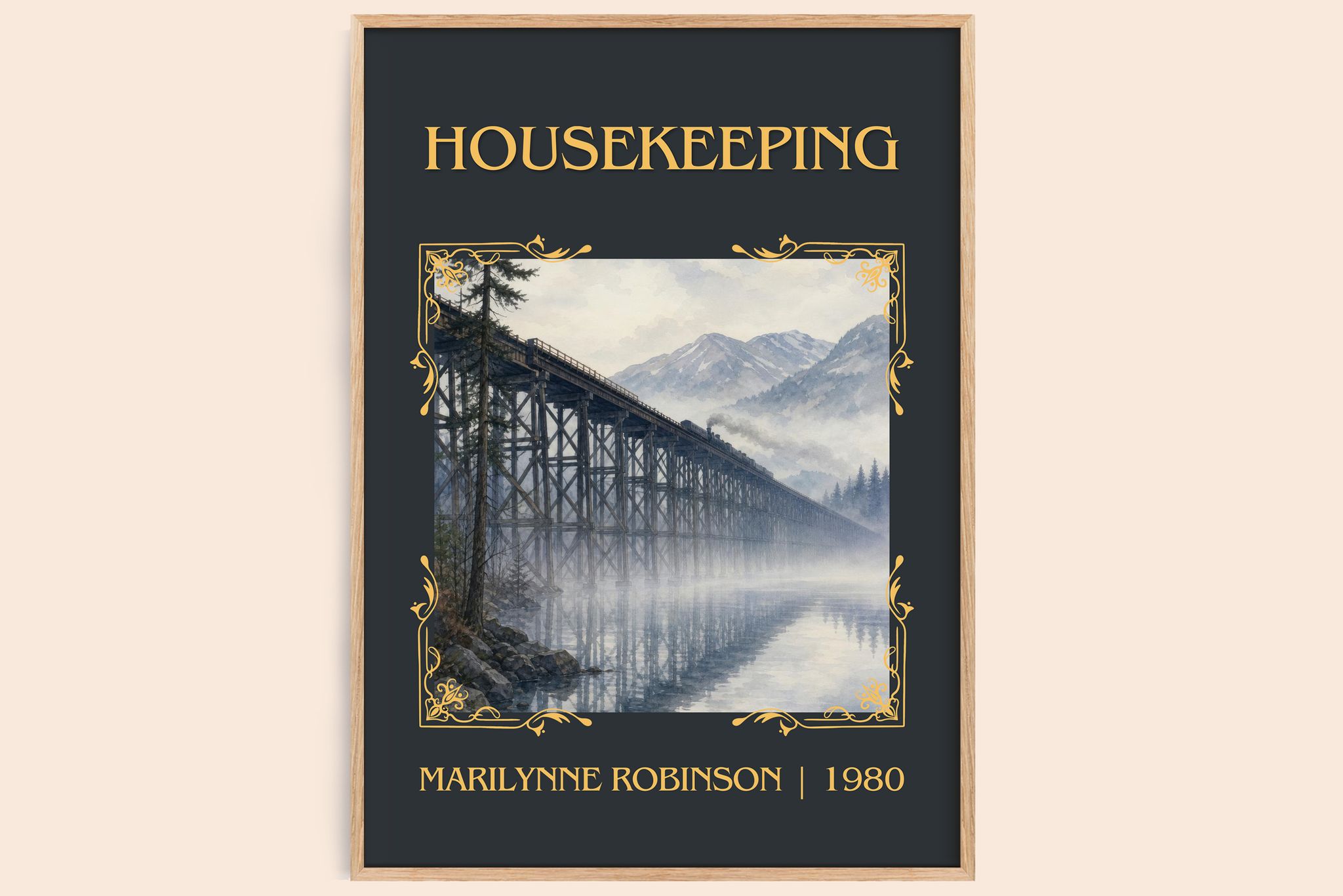 Housekeeping Classic Book Art Print by Marilynne Robinson