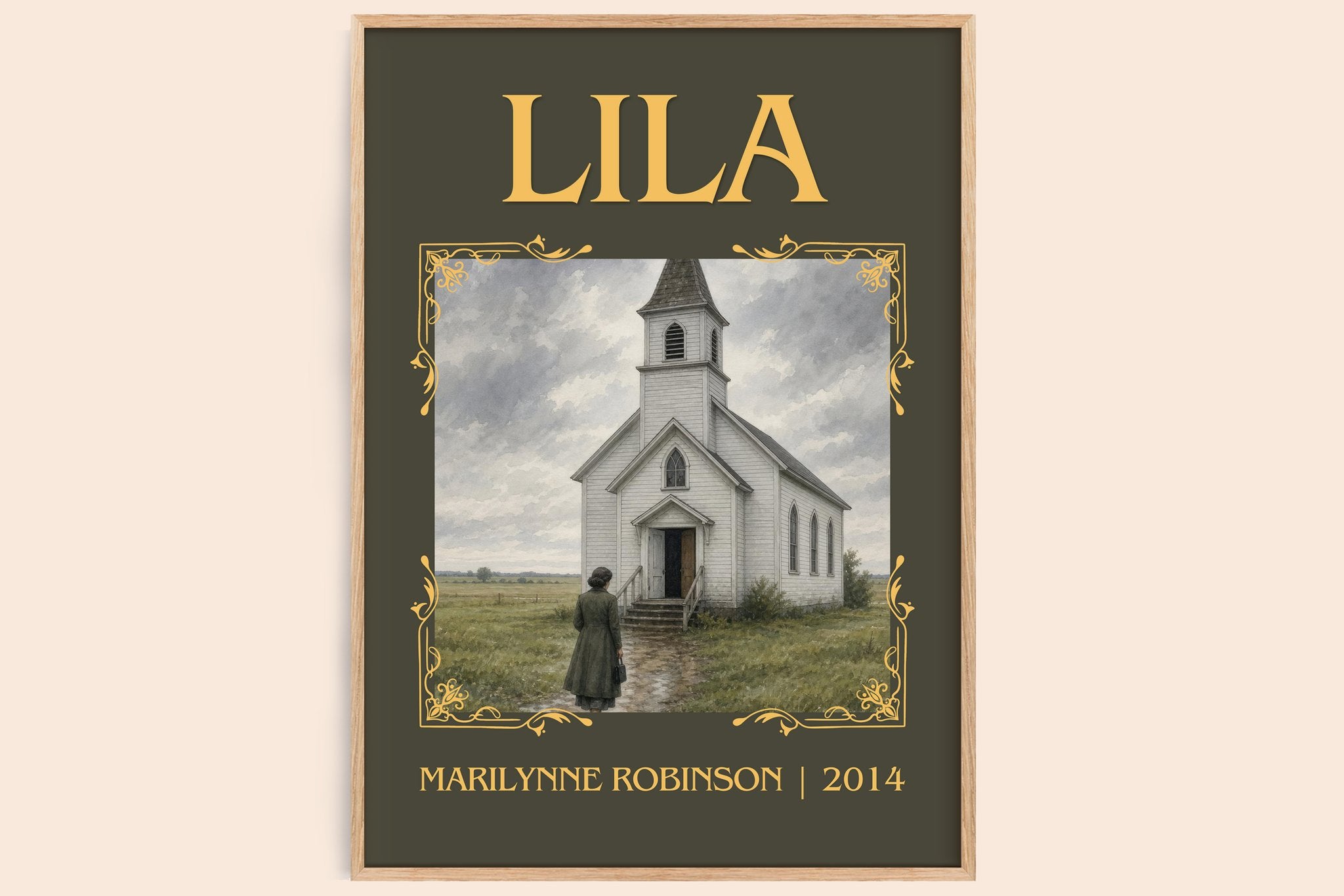 Lila Classic Book Art Print by Marilynne Robinson