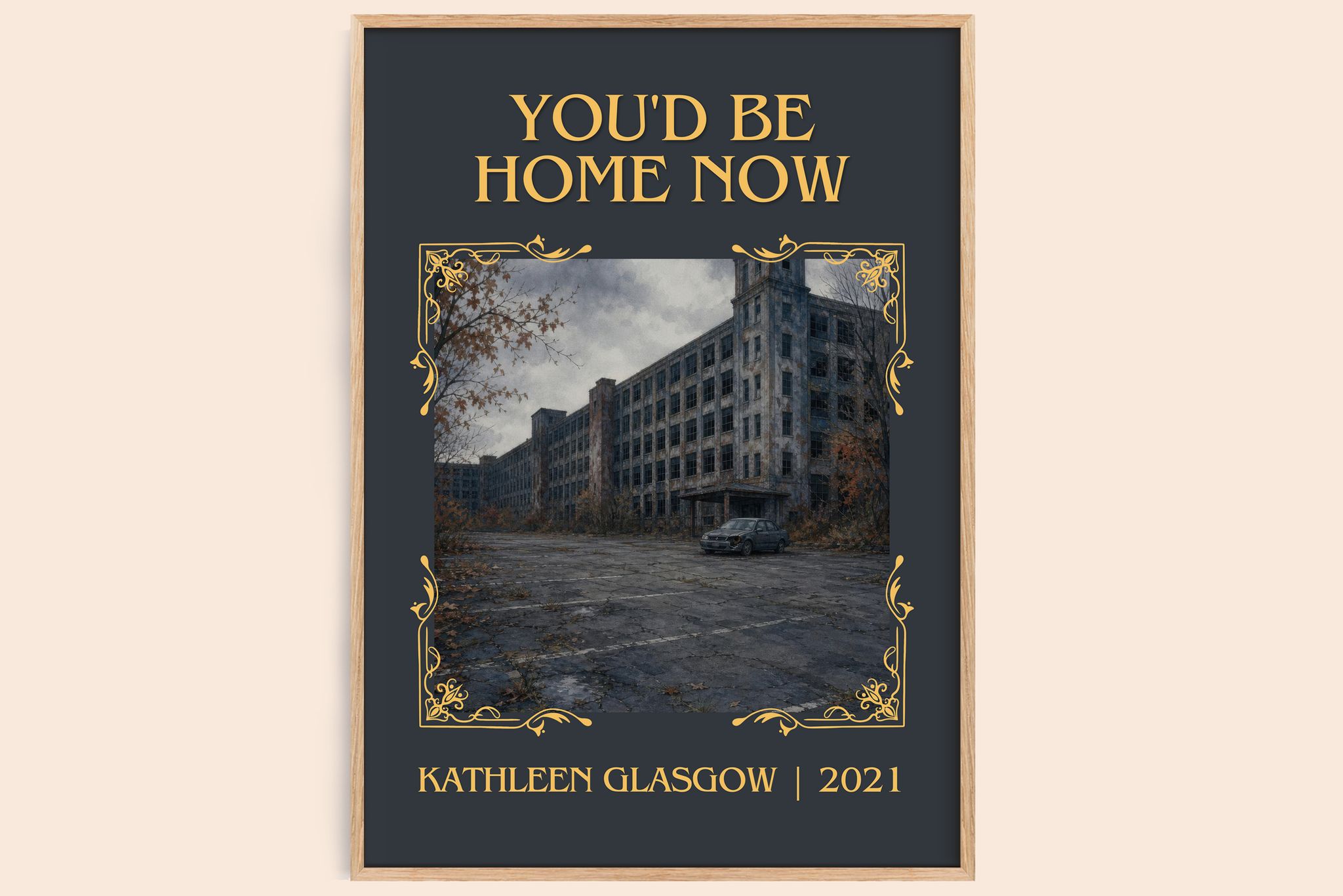 You'd Be Home Now Classic Book Art Print by Kathleen Glasgow