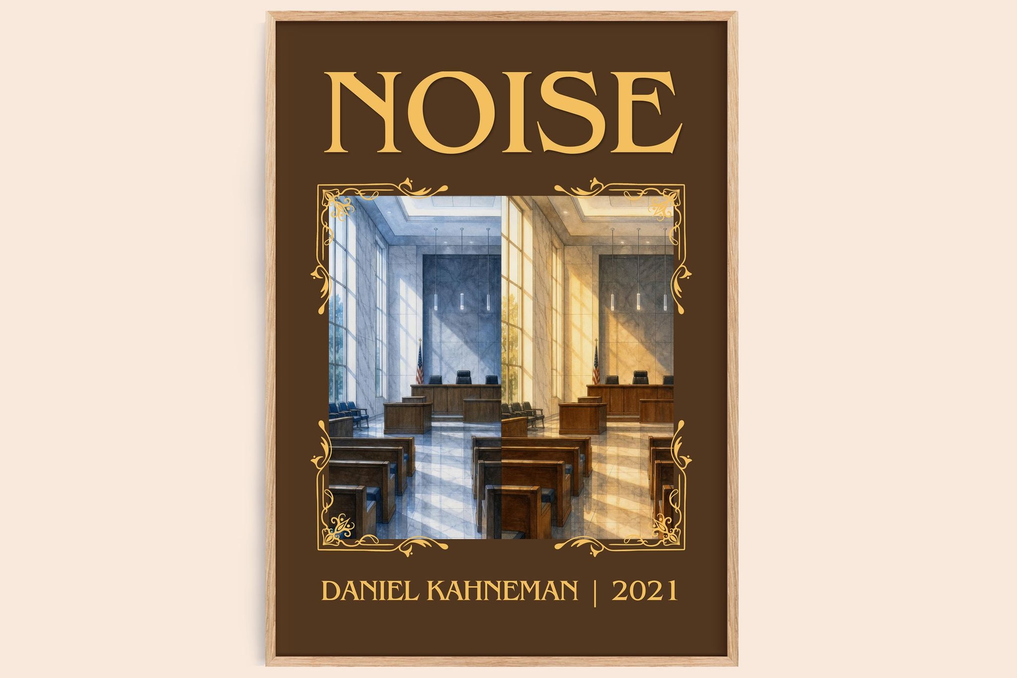 Noise Classic Book Art Print by Daniel Kahneman