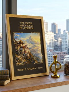 Monk Who Sold His Ferrari Classic Book Art Print by Robin S. Sharma – image 3