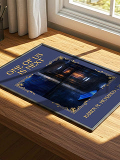 One of us is next Classic Book Art Print by Karen M. McManus – image 4