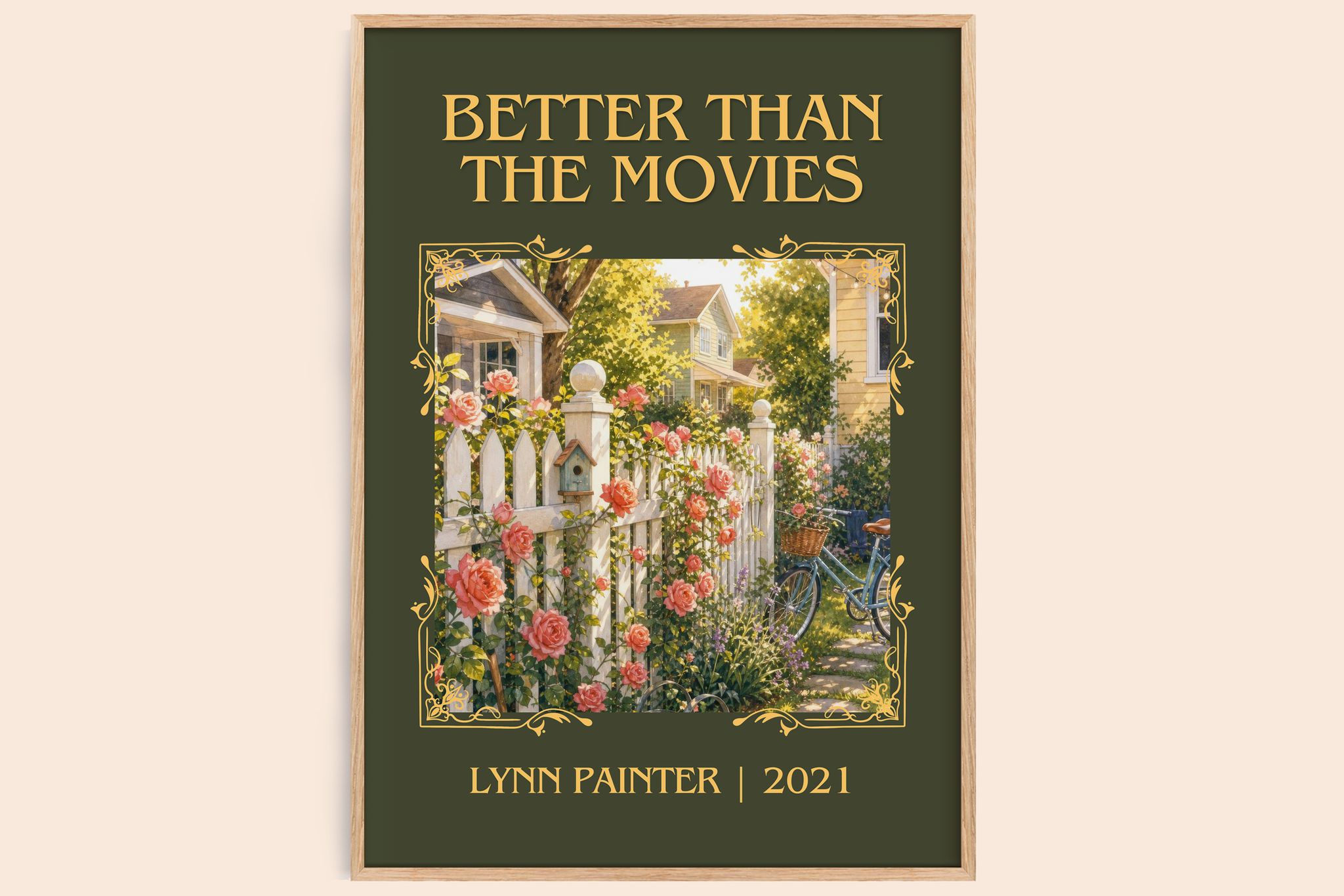 Better Than the Movies Classic Book Art Print by Lynn Painter
