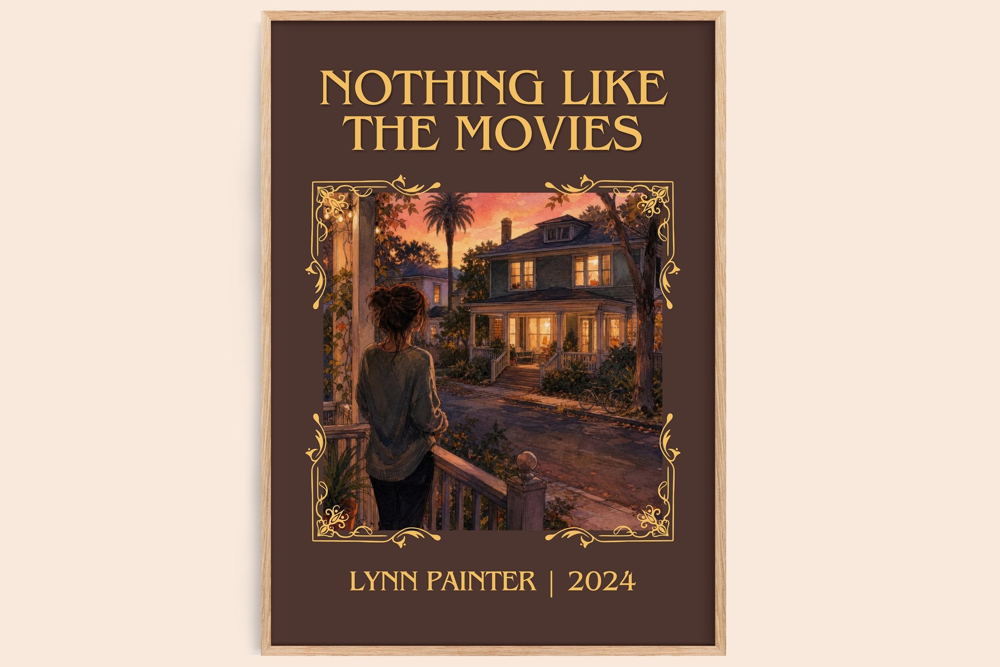Nothing Like the Movies Classic Book Art Print by Lynn Painter
