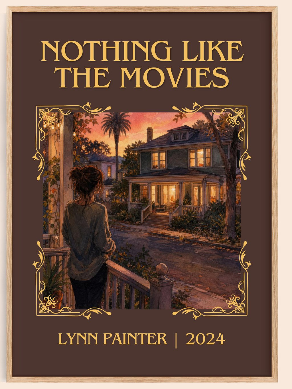 Nothing Like the Movies Classic Book Art Print by Lynn Painter – book poster