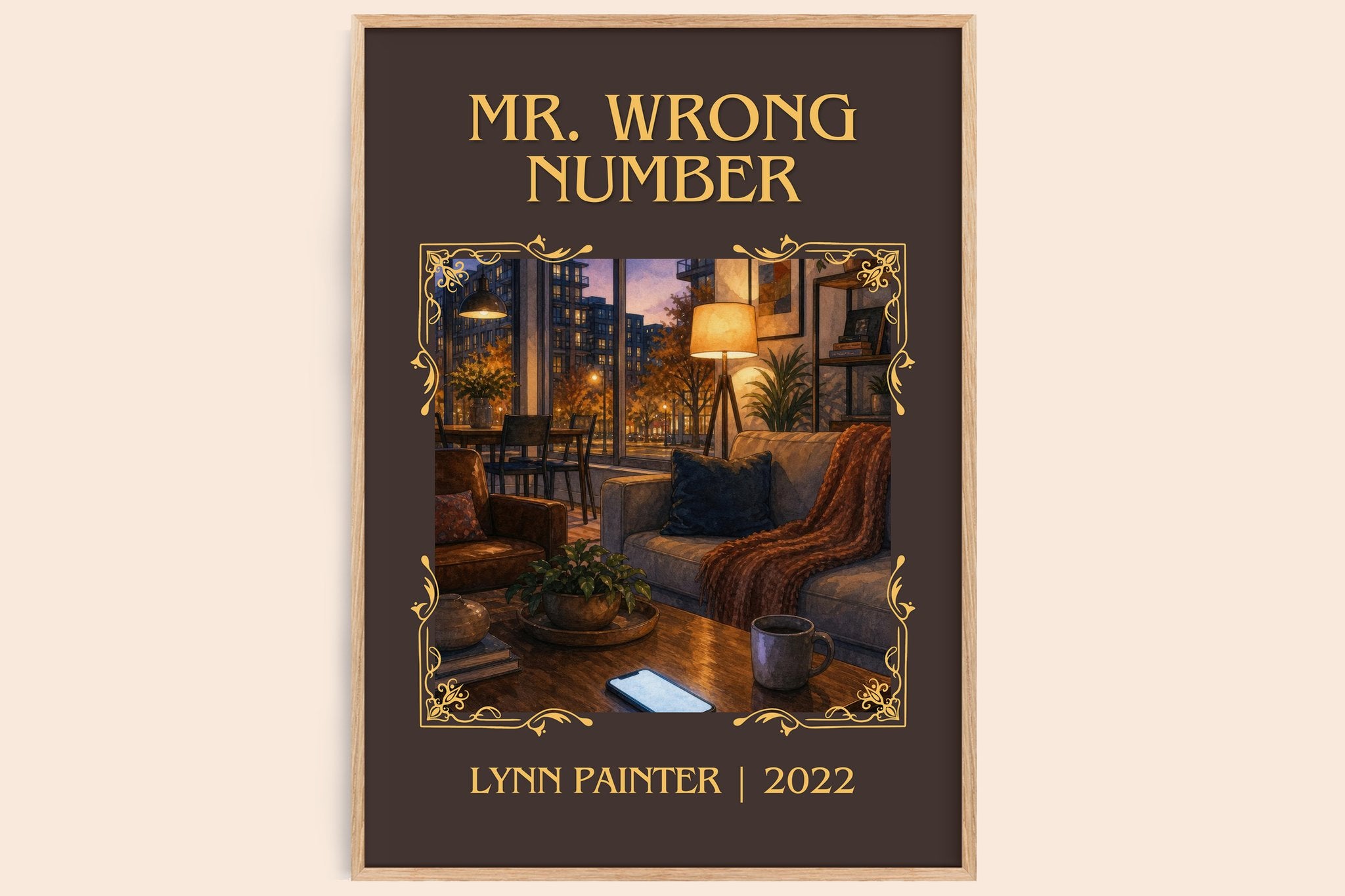 Mr. Wrong Number Classic Book Art Print by Lynn Painter