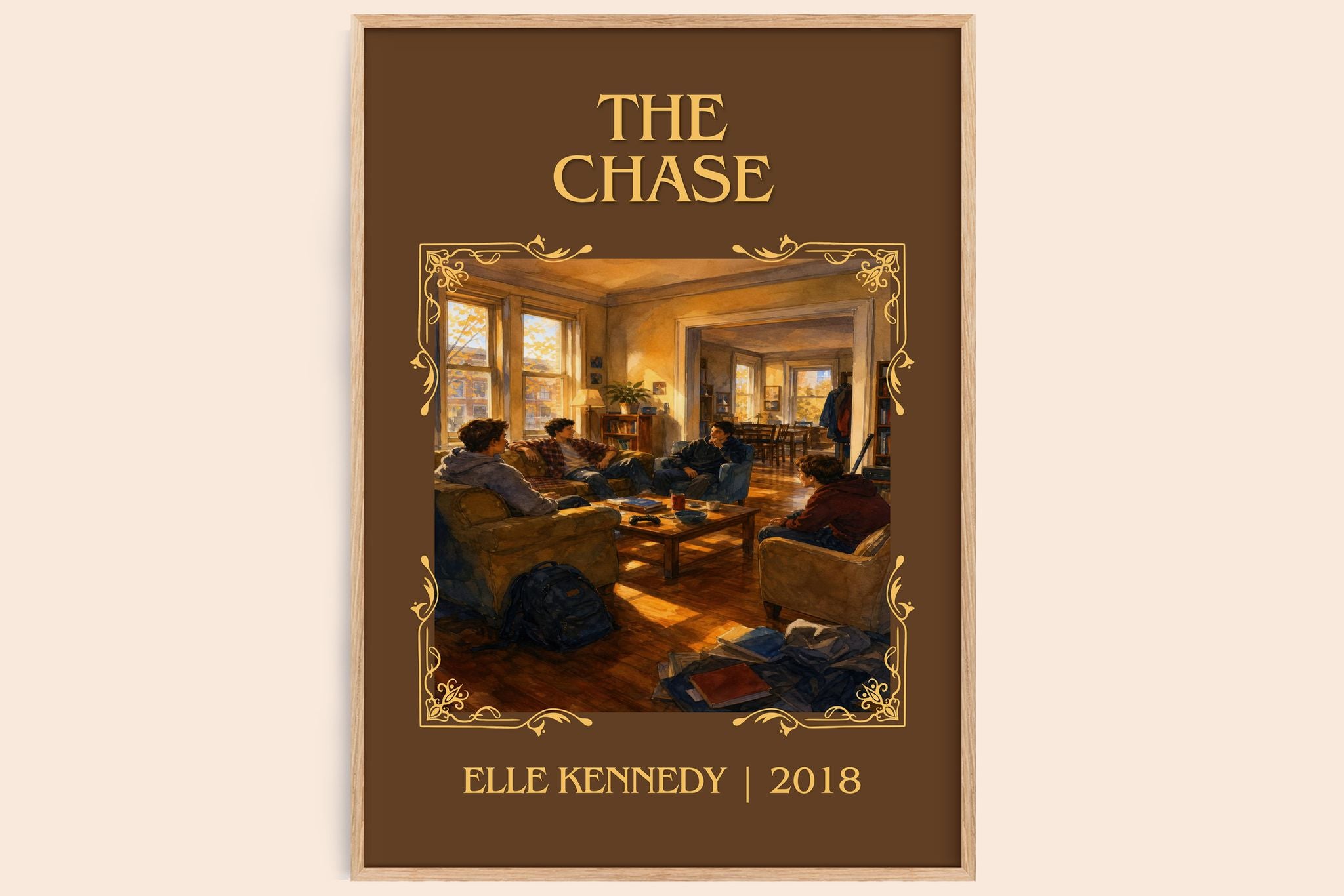The Chase Classic Book Art Print by Elle Kennedy