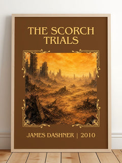 The Scorch Trials Classic Book Art Print by James Dashner – image 2
