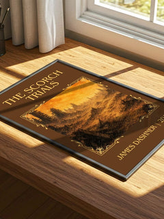 The Scorch Trials Classic Book Art Print by James Dashner – image 4