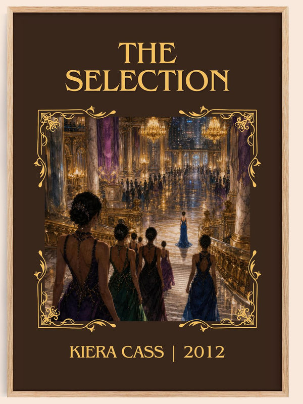 The Selection by Kiera Cass poster
