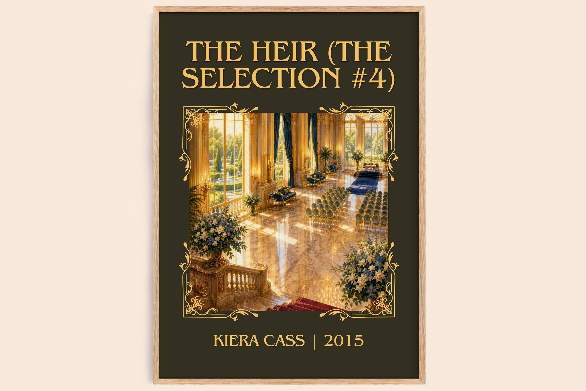 The Heir (The Selection #4) Classic Book Art Print by Kiera Cass
