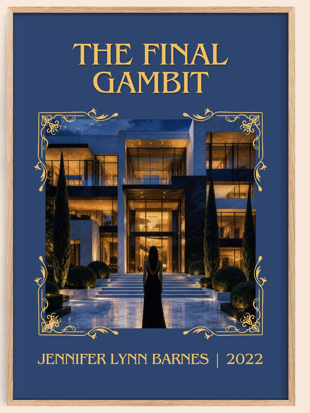 The Final Gambit Classic Book Art Print by Jennifer Lynn Barnes – book poster