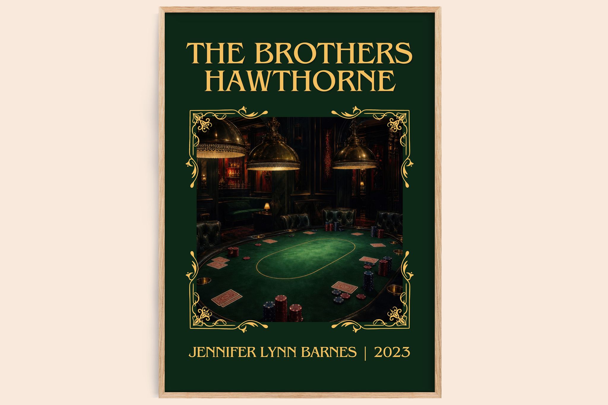 The Brothers Hawthorne Classic Book Art Print by Jennifer Lynn Barnes