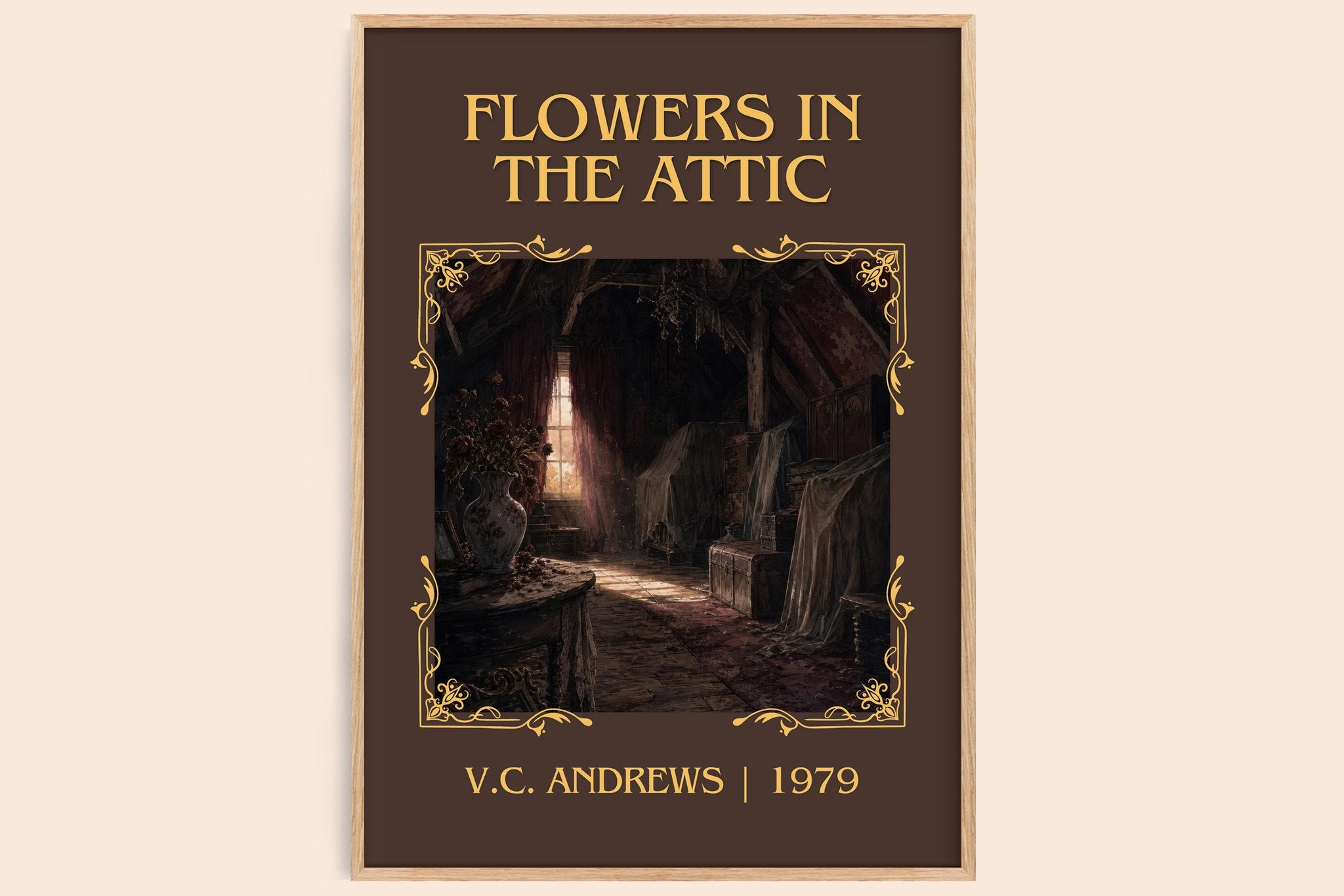 Flowers in the Attic Classic Book Art Print by V.C. Andrews