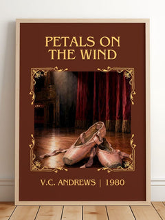 Petals on the Wind Classic Book Art Print by V.C. Andrews – image 2