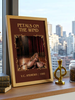 Petals on the Wind Classic Book Art Print by V.C. Andrews – image 3