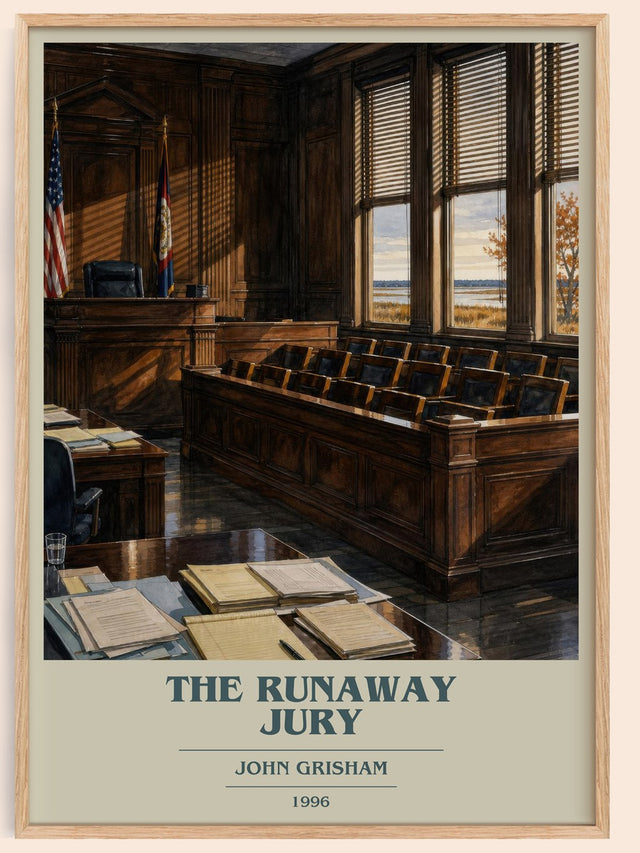 The Runaway Jury Book Cover Poster by John Grisham