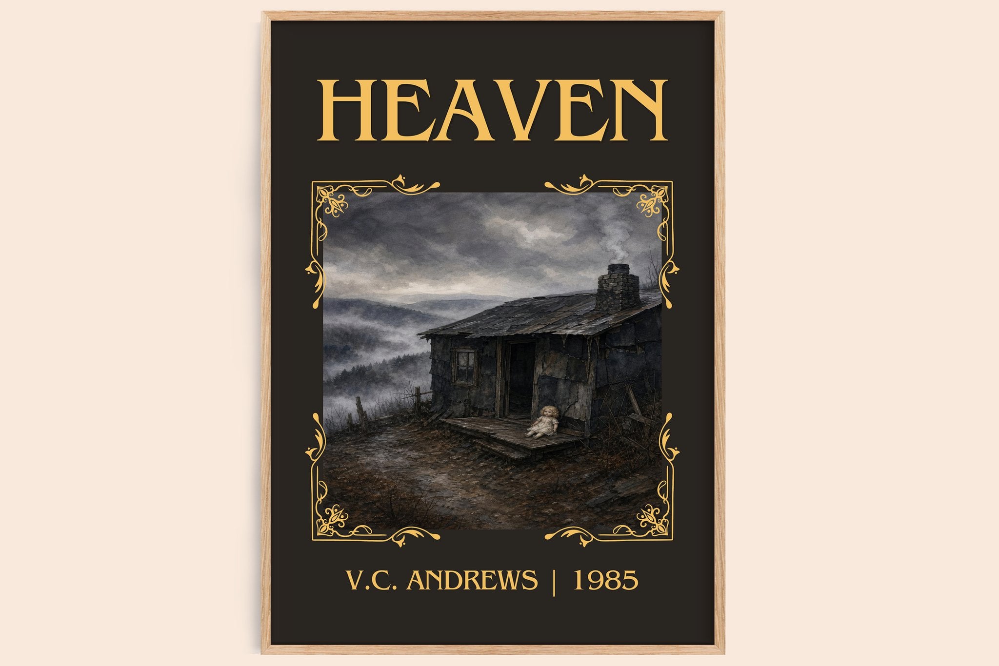 Heaven Classic Book Art Print by V.C. Andrews
