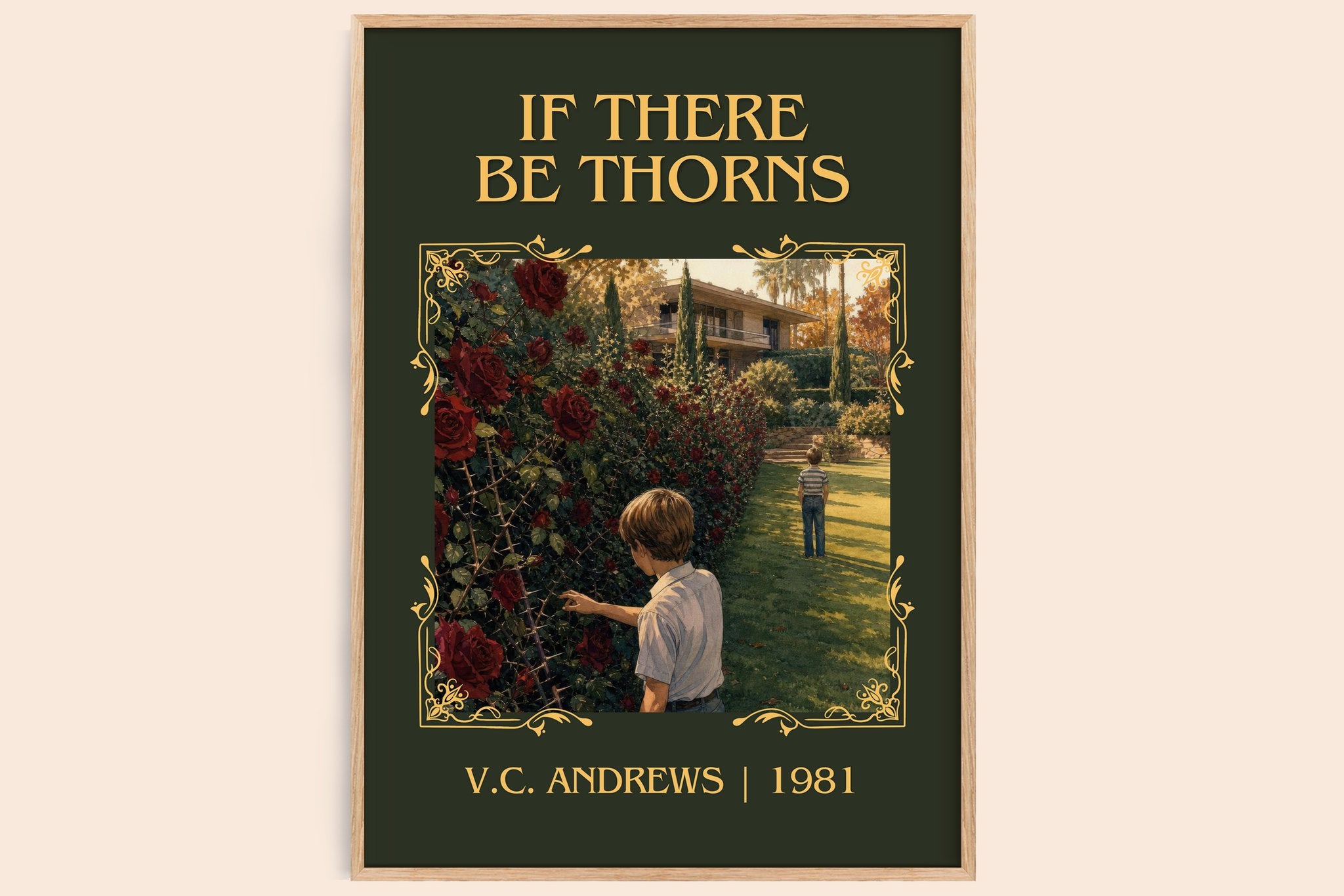 If There Be Thorns Classic Book Art Print by V.C. Andrews