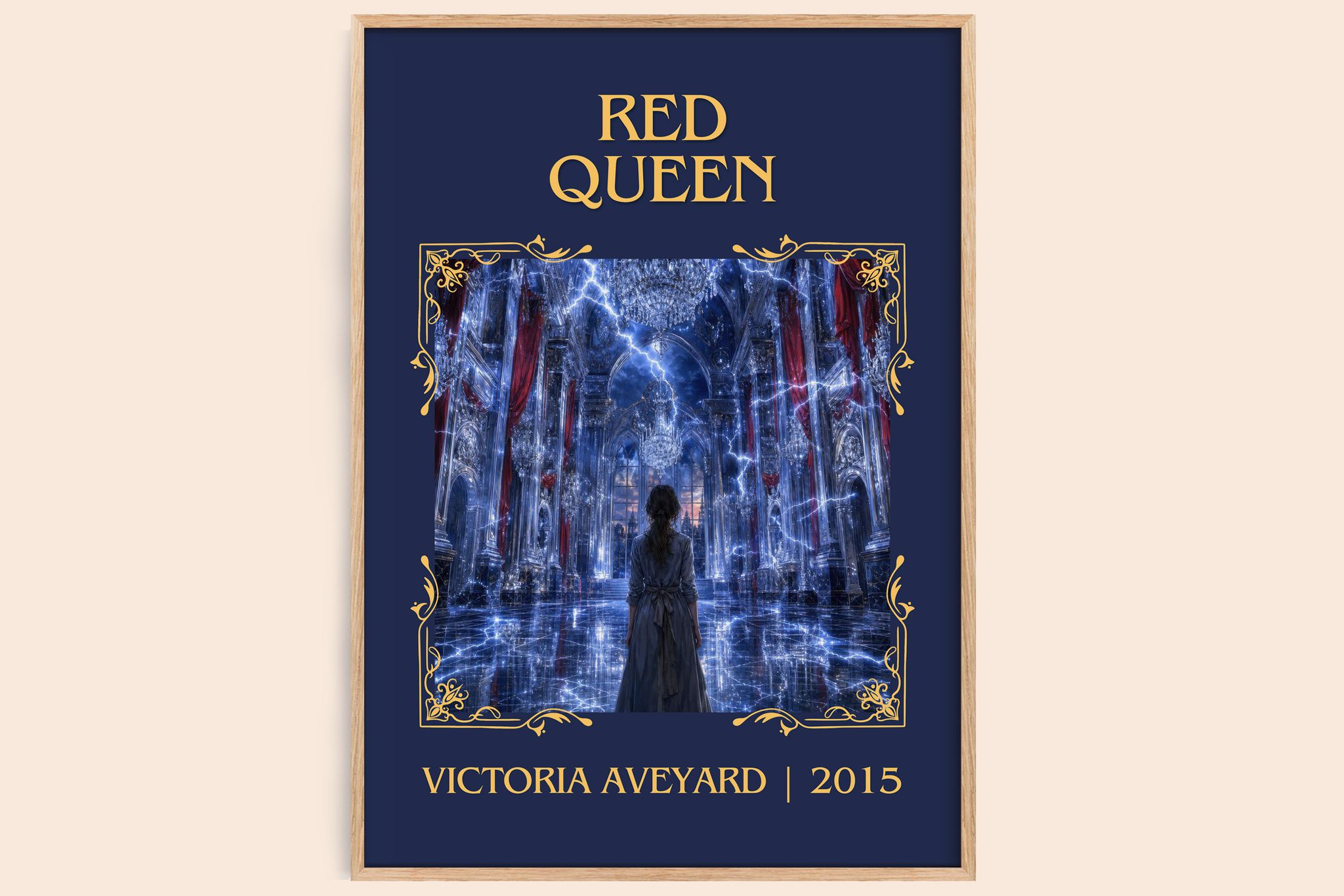 Red Queen Classic Book Art Print by Victoria Aveyard