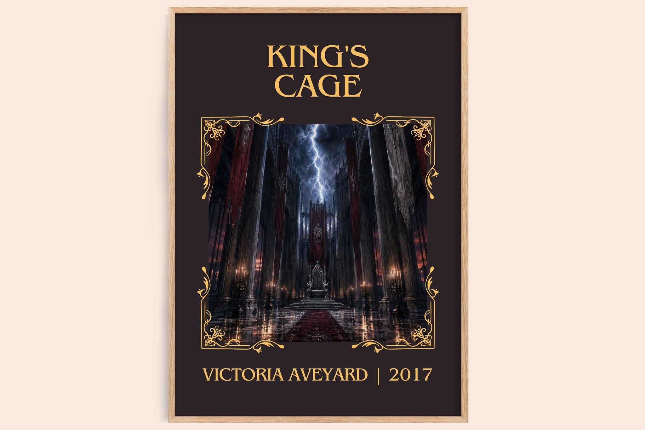 King's Cage Classic Book Art Print by Victoria Aveyard