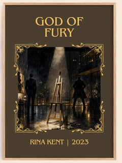 God of Fury Classic Book Art Print by Rina Kent – image 1