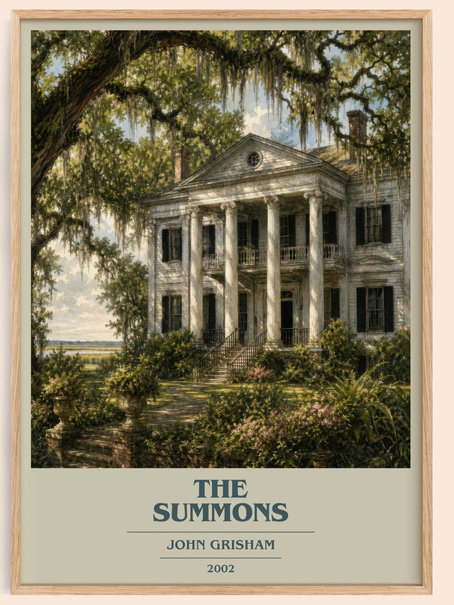 The Summons Book Cover Poster by John Grisham