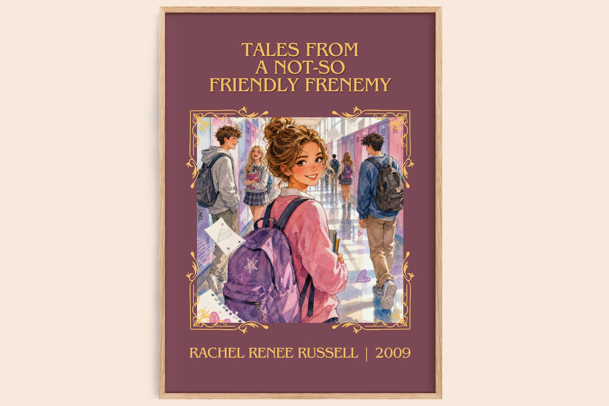 Tales from a Not-So Friendly Frenemy Classic Book Art Print by Rachel Renée Russell