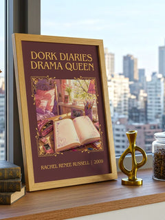 Dork Diaries Drama Queen Classic Book Art Print by R. Russell – image 3